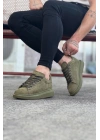 Wagoon Wg096 Haki Süet Günlük Erkek Casual Ayakkabı Erkek Günlük Ayakkabı
