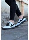 Wagoon WG160 Beyaz Siyah Erkek Casual Ayakkabı