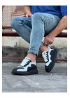 Wagoon WG301 Kömür Beyaz Erkek Casual Ayakkabı