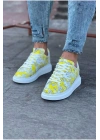 Wagoon WG501 Sarı Cok Boyalı Erkek Casual Ayakkabı