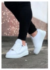 Wagoon Wg502 Beyaz Kapitone Erkek Casual Ayakkabı Erkek Günlük Ayakkabı