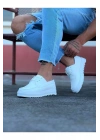 Wagoon Wg506 Beyaz Erkek Saraclı Casual Ayakkabı Erkek Günlük Ayakkabı