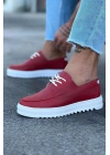Wagoon WG506 Kırmızı Erkek Saraclı Casual Ayakkabı
