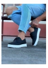 Wagoon WG506 Siyah Erkek Saraclı Casual Ayakkabı