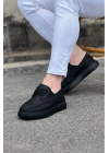 Wagoon WG508 Kömür Cilt Ortopedik Taban Erkek Casual Ayakkabı
