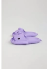 Wg500 Köpekbalığı Mor Unisex Tam Ortopedik Shark Slides Kadın Terlik