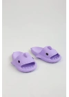 Wg500 Köpekbalığı Mor Unisex Tam Ortopedik Shark Slides Kadın Terlik