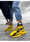 Zr-x700 Tarz Sarı Renk Erkek Spor Ayakkabı