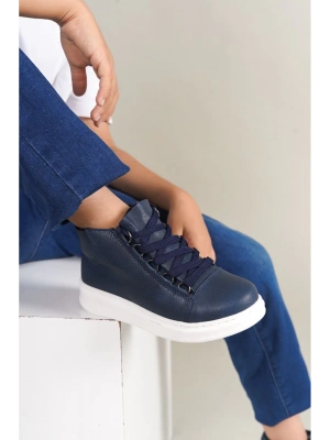 1012 Roma Çocuk Ayakkabı Lacivert Çocuk Bot