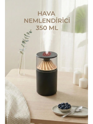 350 ml LED Işıklı Hava Nemlendirici & Modern Oda Kokusu Difüzörü
