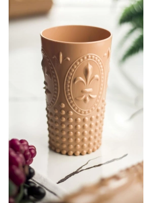 Akrilik Bal Tekli Uzun Bardak & Su Meşrubat Bardağı 750 ml ( Büyük Boy & Cam Değildir )