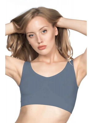 ANTRASİT MI Emay 4005 Soft Kalın Askı Büstiyer