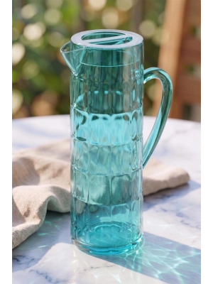 Arkilik Allegra 1,5 Lt Aquamarin Sürahi (Buzdolabı Kapak Rafına Sığar)