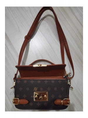 Armine 359 Kahve Baskılı Kadın Çanta armine359