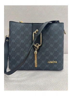 Armine 361 Siyah Noktalı Kadın Çanta