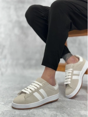 Ba0235 Boa İki Çizgili Taş Gri Erkek Erkek Günlük Ayakkabı