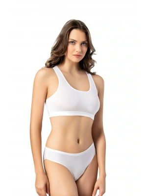 Bayan Geniş Askı Pedli Bustiyer