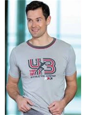 Berrak Erkek 43 Baskılı T-Shirt 1038