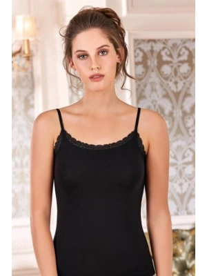 Berrak Kadın Dantelli İp Askılı Atlet 2042