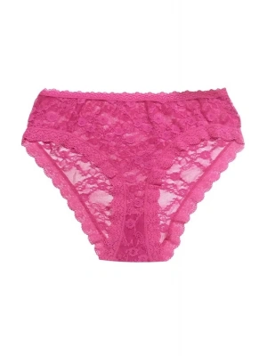Berrak Kadın Pembe Renk Dantelli Bato Külot 11197
