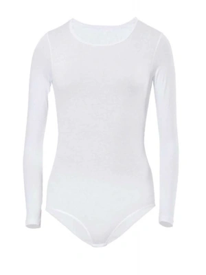 Berrak Kız Çocuk Uzun Kol Çıtçıtlı Pamuklu Badi