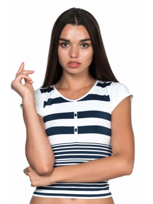 BEYAZ-LACİ MI Emay 5026 Soft Seamless T Shirt