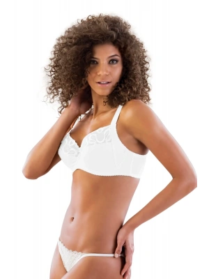 BEYAZ MI Emay 113 C Balenli Toparlayıcı Sütyen