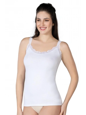 BEYAZ MI Emay 1411 Modal Cotton Dantelli Atlet