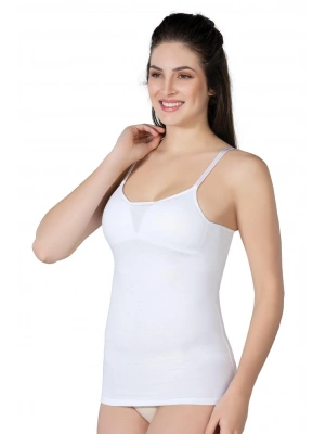 BEYAZ MI Emay 1412 Modal Cotton Kaplı Atlet