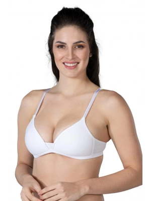 BEYAZ MI Emay 1417 Modal Cotton Kaplı Sütyen