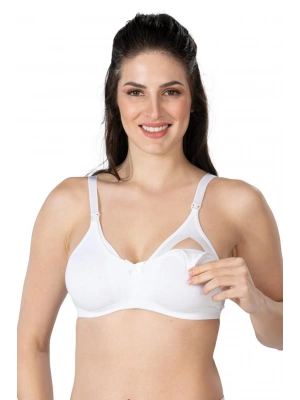 BEYAZ MI Emay 1421 Modal Cotton Emzirme Sütyen