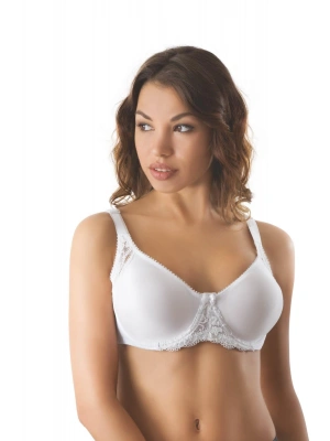 BEYAZ MI Emay 164 C Balenli Dantelli Sütyen