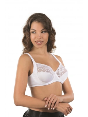 BEYAZ MI Emay 165 C Balenli Toparlayıcı Sütyen