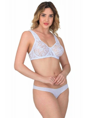 BEYAZ MI Emay 178 C Balenli Dantelli Sütyen