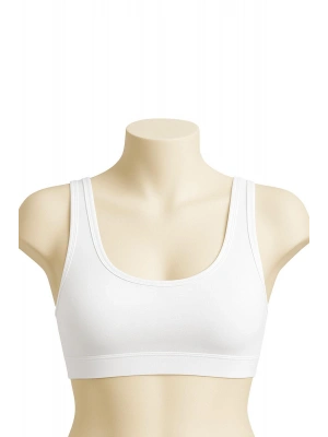 BEYAZ MI Emay 1817 6'Lı Pedli Sporcu Sütyen