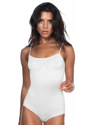 BEYAZ MI Emay 1923 Soft İp Askılı Çıtçıtlı  Body