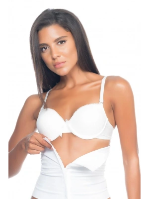 BEYAZ MI Emay 2026 Agraflı Korse