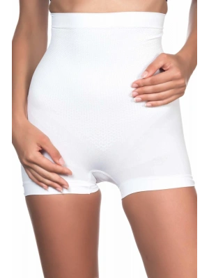 BEYAZ MI Emay 2055 Yüksek Bel Masajlı Boxer Korse