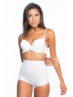 BEYAZ MI Emay 2057 Yüksek Bel Masajlı Slip Korse