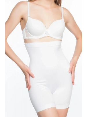 BEYAZ MI Emay 2063 Popo Açık Paçalı Korse