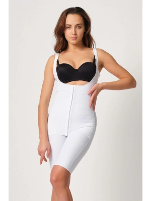 BEYAZ MI Emay 2915 Agraflı Yelek Karyoka Destekli Boy Korse