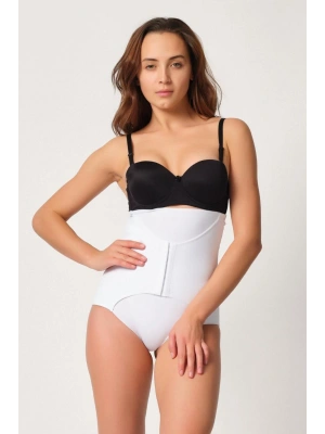 BEYAZ MI Emay 2932 Double Karın Agraf Destekli Slip Lazer Korse