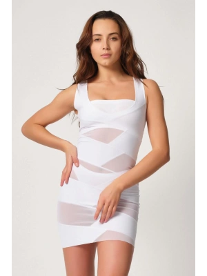 BEYAZ MI Emay 2934 Toparlayıcı Elbise Lazer Korse