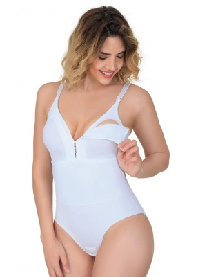 BEYAZ MI Emay 2944 Sırt Destekli Badi Emzirme Korse