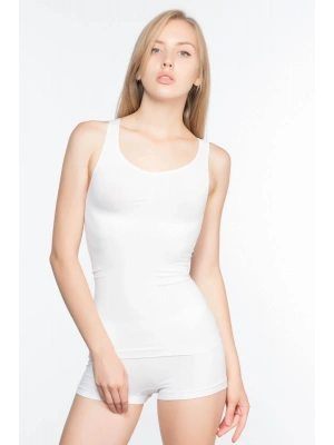 BEYAZ MI Emay 5015 Kalın Askılı Atlet Korse