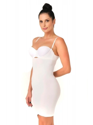 BEYAZ MI Emay 5060 Göğsü Açık Elbise Korse