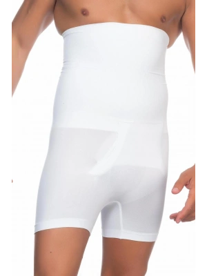 BEYAZ MI Emay E1005 Erkek Yüksek Bel Double Boxer Korse