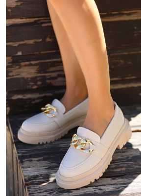 Biga Ten Cilt Ayakkabı Kadın Babet