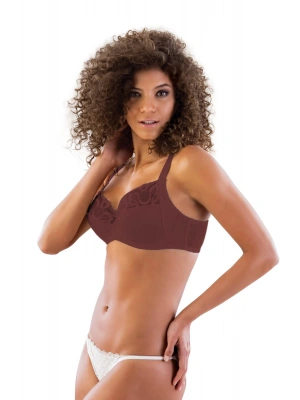 BORDO MI Emay 113 B Balenli Toparlayıcı Sütyen