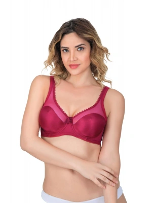 BORDO MI Emay 169 B Basic Balenli Toparlayıcı Sütyen